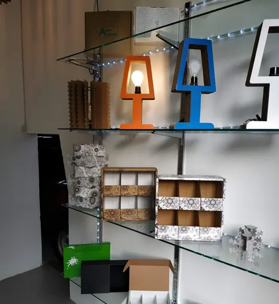 mobiliario en carton