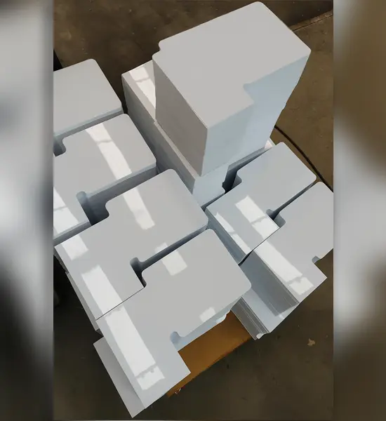 troquelado de ristras plásticas