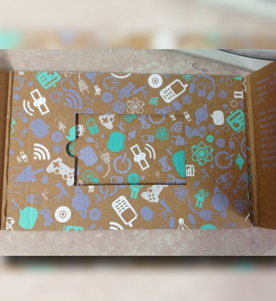 Impresión screen en cartón